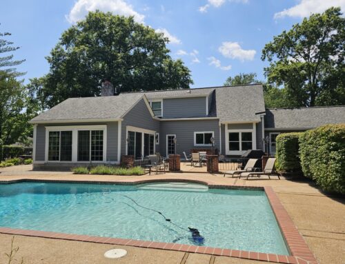 Cobble Stone James Hardie Siding – Arctic White Trim – St. Louis, MO