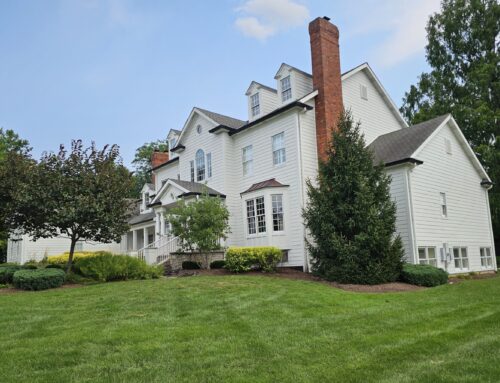 Beautiful Arctic White James Hardie Siding, Frontenac
