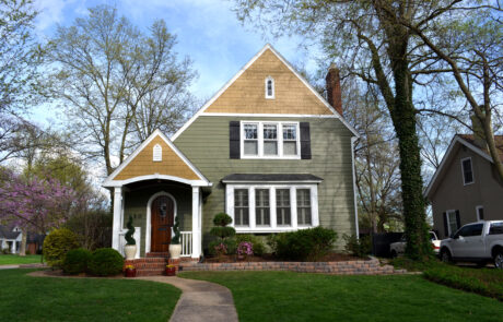 Mountain Sage Siding, Tuscan Gold Shake, James Hardie Siding